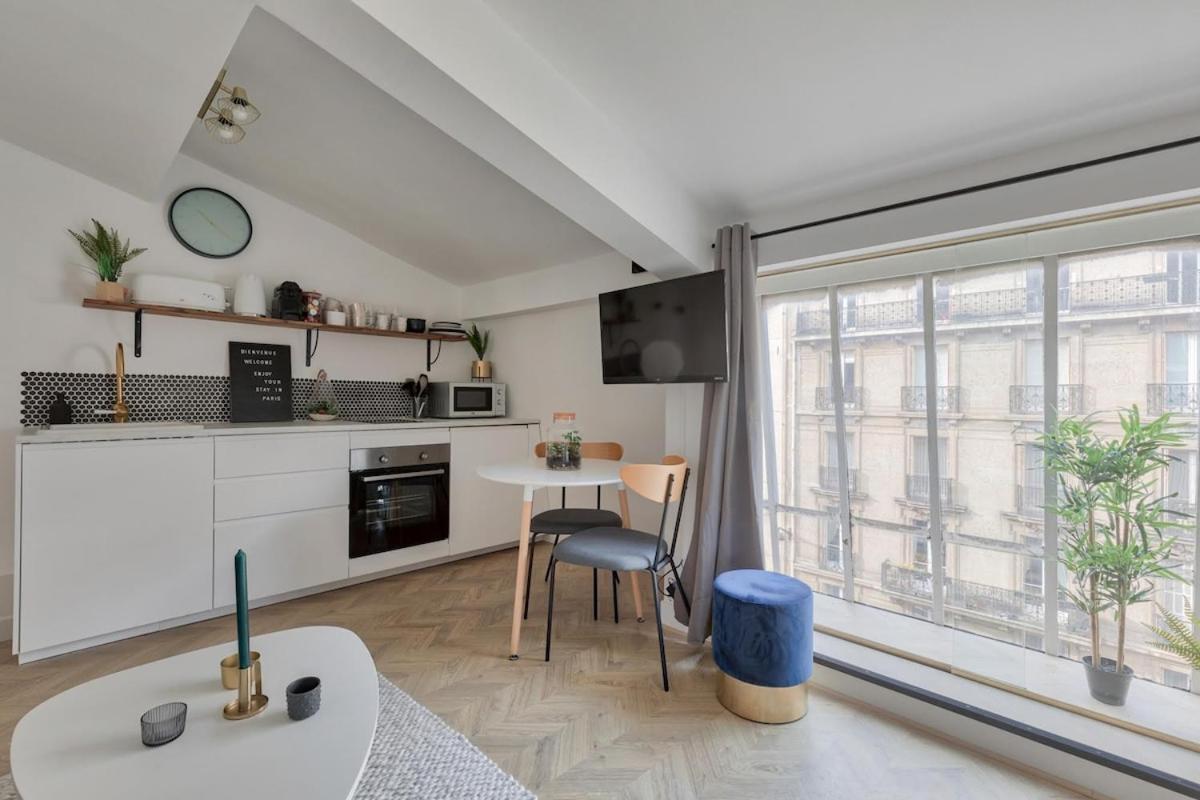 Appartement Rénové proche Arc Triomphe - 2P París Exterior foto